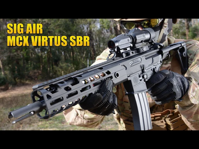 mcx virtus sbr 電動ガン sig air エアガン レビュー airsoft